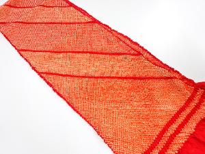 正絹　振袖用　絞り　帯揚げ